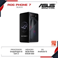 ASUS ROG PHONE 7 AI2205 DUAL SIM 16GB RAM 512GB 5G (PHANTOM BLACK)