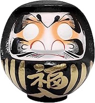 Takasaki Daruma HKDM-15-BK-8 Black No. 15, 17.7 x 16.1 x 17.7 inches (45 x 41 x 45 cm), In-house Saf