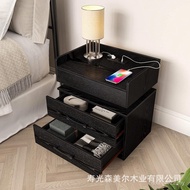 Smart Drawer Bedside Table Foreign Trade Small Bedside Table European Style Bedside Table Multi-Laye