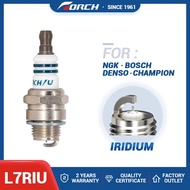 Iridium Spark Plug  L7RIU U-Groove Candles Fit for Chain Saws and Trimmers Replace for BM7A BMR7A fo