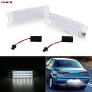 2Pcs For Alfa Romeo 147 156 159 166 Brera Giulietta Mito GF Spider Canbus Error Free White Led Licen