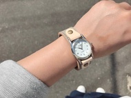 STITCH 單調協調等級上升 鹽色針跡跑步手錶一鍵式連接/分離 SRW-HHW-HA