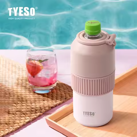 Tyeso High-Performance Insulated Cold Drink Bottle Coffee Cola beer beverage bottle Thermos Cup Outd