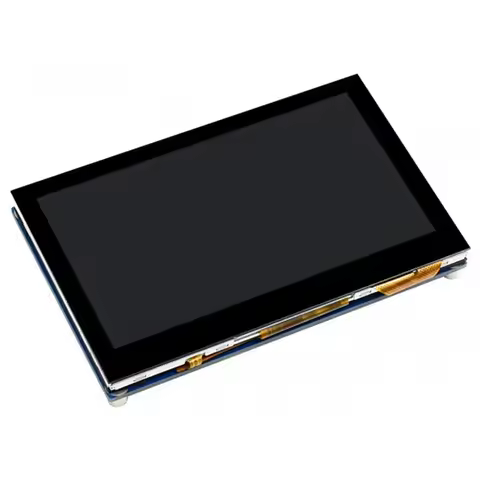 Waveshare 4.3 Inch DSI LCD Display for Raspberry Pi 4B/3B+/3A+/3B/2B/B+/A+ IPS Capacitive Touch Scre