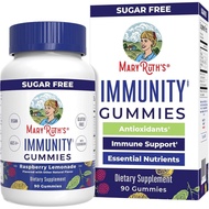 MaryRuth Organics Sugar Free Immunity Gummies | Powerful Blend | Elderberry Vitamin C & Zinc | Vitam