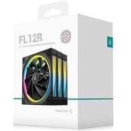 DEEPCOOL FL12R REVERSE ARGB BLACK TRIPLE FAN PACK 120MM FAN CASING