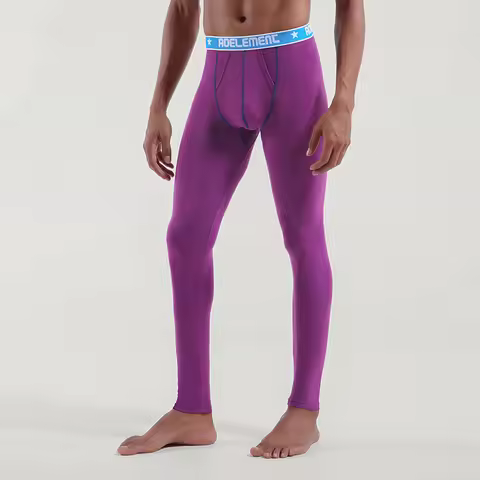 Men's long Johns single thin Modal tights slim long Johns men's leggings