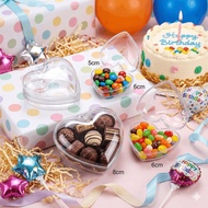 Acrylic Heart Star Bucket Clear Dome Acrylic Ball/ Acrylic Heart Ball/ Acrylic Star Ball/ I BI19-BI2