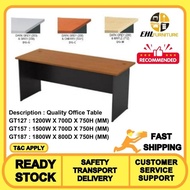 EHL FURNITURE - 4ft 5ft 6ft Office Table /  Study Table Desk / Office Furniture /Meja Pejabat / Meja