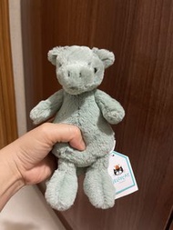 Jellycat 綠色龍毛絨玩具