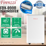 FIRENZZI DE-HUMIDIFIER DE-HUMIDIFYING DEHUMIDIFIER 70L FDX8000 // 60L FDX7000