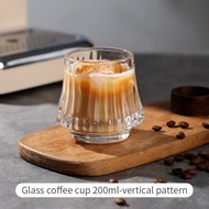ถ้วยแก้วไวน์ทนความร้อน Cangkir Kopi Kaca BINCOO 200มล.
