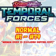 Pokemon: Scarlet & Violet - Temporal Forces: Common #1 - #79 *Updated 1st October*