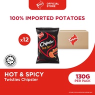 Twisties Chipster Big Pack Hot & Spicy 130G (Bundle of 5/12)