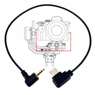 TypeC to 2.5mm L1 RSS Control Cable for Panasonic GH5 G95 GH4 GH3 Camera & DJI RSC2 RS2 RS3 Pro RONI