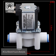 HITN 1PC Inlet Solenoid valve 12V/24V PURE Water Machine เครื่องกรองน้ำ