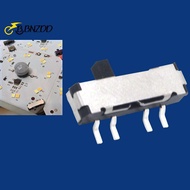 [BBNZDD] 10Pcs 4 Pin Mini Slide Switch On-OFF 3Position Micro Slide Toggle Switch Miniature Horizont
