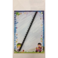 Buku Skrap Folio Comb / Binding Set Project Assignment Scrap Book