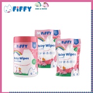 FIFFY Baby Wipes 1 bottle 2 refill (300sheets) Tisu Basah Bayi