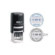 Colop R24D Self-Inking Dater Stamp 23mm - Black Ink