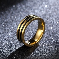 Ready Stock Cincin Lelaki Simple/ Cincin Lelaki Korea/ Cincin Perempuan Korea/ Cincin gold