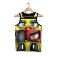Five Nights at Freddy's Children's Lekbong Singlet T-Shirt 3D Game Singlet-Fnaf-2-designWD For Ages 