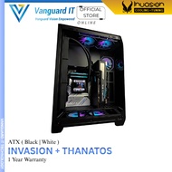 Invasion thanatos TG ATX Mid-Tower PC Case (With Flash Lux Fans)