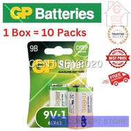 GP 9V Battery Super Alkaline Battery 1604A 9V Batteries 10cards per box