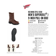 red wing 2541 safety boot or 8241. if request for 8241, may put a remark