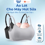 Hello Mom Maternity Bra for Breast Pumps, High Quality Molded Maternity Bra for Pre and Postpartum W
