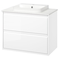 ÄNGSJÖN / BACKSJÖN Wash-stnd w drawers/wash-basin 82x49x71 cm