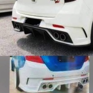 bumper perodua bezza MK-7 STYLE REAR BUMPER BEZZA BUMPER BEZZA BELAKANG BETONG BODYKIT