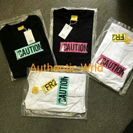 FR2 Fxxking Rabit 2 Caution Tee Couple T Shirt Oversize