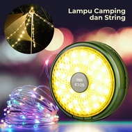 Suksestech Lampu Camping LED 8 Mode Cahaya 8 Meter Dekorasi Tenda Outdoor MH8208