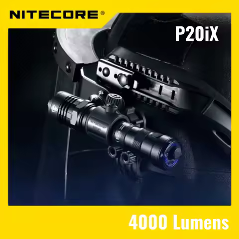NITECORE P20iX Tactical FLASHLIGHT USB-C Rechargeable Super Bright Military Flashlight 4000 lumens 5