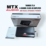 เพาเวอร์แอมป์ MTX AUDIO THUNDER 75.4 แอมป์ 4-Channel CLASS-AB AMPLIFIER เครื่องขยายเสียง เครื่องเสีย