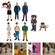 LAHOMIA Mini Human Figure, Tiny Doll Model, DIY Projects, Layout, Decoration, Photography, Painted F
