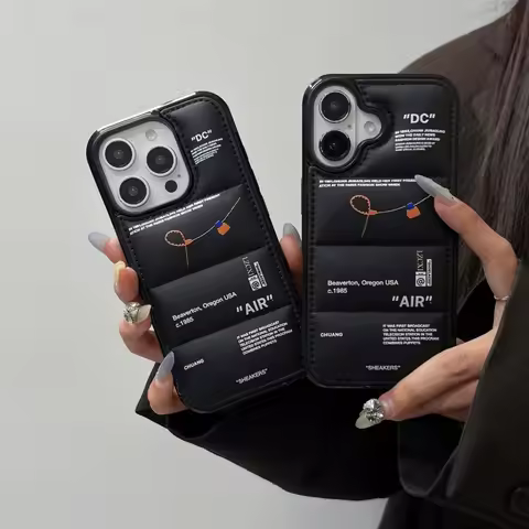 Luxury Sneakers AIR shoelace Phone Case for iPhone 11 12 13 14 15 16 17 Pro Max Plus 16pro Air fill 