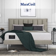 MAXCOIL Elatex 7.5" Natural Latex Foam Mattress &amp; Selected Bed Frame