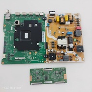 UA50AU7002K SAMSUNG 50" TV MAIN BOARD, POWER SUPPLY, T-CON, RIBBON CARD, WIFI CARD, SPEAKER AND BACK