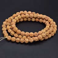 Natural Rudraksha Mala 108 Beads 5/7/9mm Mala Prayer Meditation Buddhist for Necklaces Meditation Practice Bracelet Accessories1