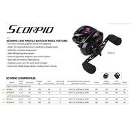 Reel BC Okuma Scorpio SP 101HA Left ratio 7.2:1