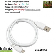 Usb micro charger cable infinix hot 6x x606 x606c x606b x606d - hot 6 x606 x606b x606c x606d - hot 6