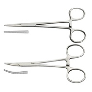 Fish Fishing Hemostatic Forceps Hook Removal Forceps Elbow Straight Head Pet Ear Plucking Forceps Do