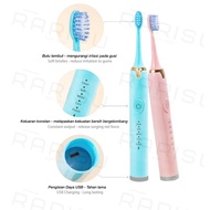 Electric toothbrush / electric toothbrush waterproof IPX7 / Soft waterproof toothbrush