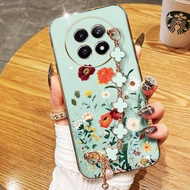 YBD Phone Case For Realme 12X Realme 12 5G Realme 13 C65 Narzo N65 70X 5G Electroplated INS Beautifu