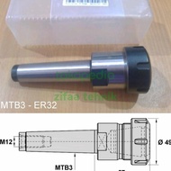 Arbor Collet Chuck Morse Taper Shank Mtb3 Collet Er32