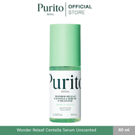 PURITO SEOUL WONDER RELEAF CENTELLA SERUM UNSCENTED 60ml.วันเดอร์ รีลีฟ เซนเทลล่า เซรั่ม อันเซ็นต