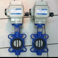 motorized elektrik actuator + butterfly Valve 6 inch