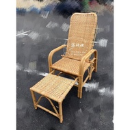 Rattan Manau Chair with Leg Rest Kerusi Rotan Manau dengan Tempat Letak Kaki